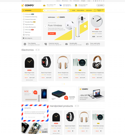 Compo - Multi-Purpose Responsive Magento Theme_Electronics