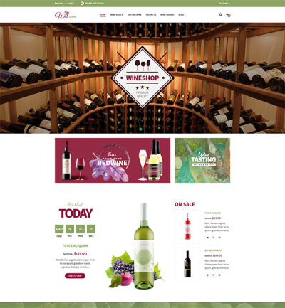 Fobe - Multipurpose Responsive Magento Theme - Wine