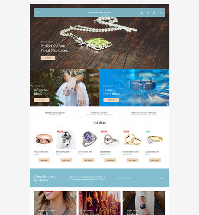 Hoker - Responsive Magento Theme - Jewelry