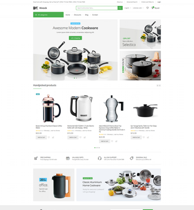 Knock - Multi-Purpose Responsive Magento Theme - Layout 04