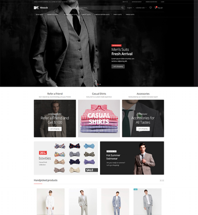 Knock - Multi-Purpose Responsive Magento Theme - Layout 07