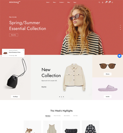 MinimogMG – The High Converting Magento 2 Theme - Fashion