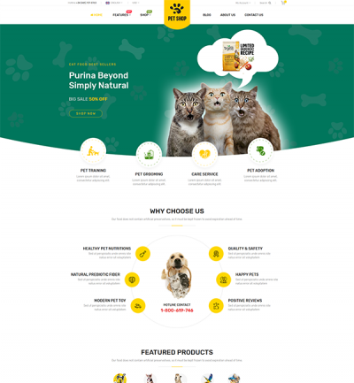 PetShop - Beautiful Responsive Magento 2 Theme