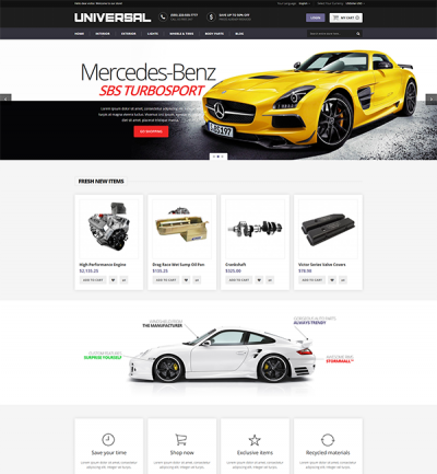 Universal - Responsive Magento Theme - Cart