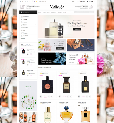 Voltage - Multi-Purpose Responsive Magento Theme_Perfume